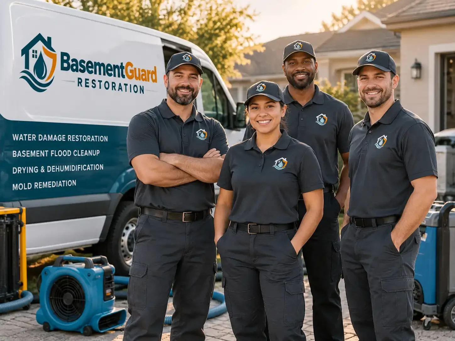 Basement Water Damage Restoration company in Squires, MO